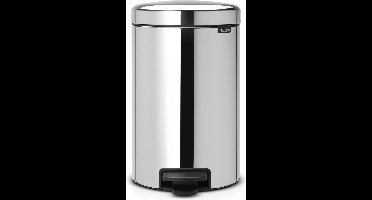 Pedaalemmer NewIcon 12 Liter Met zinken inzetbak | chroom