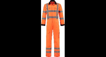 EM Traffic Overall Polyester / Katoen RWS Fluor Oranje - Maat 54