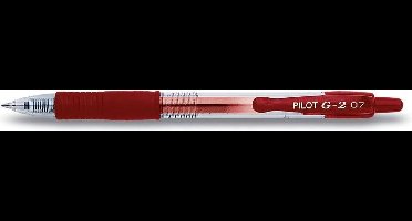 Pilot G-2 - Donkerrood - medium - 0.7mm - 1 stuks