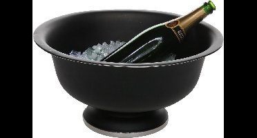 Cosy & Trendy Black Champagne Emmer Op Voet - Ø 41 cm x 20 cm