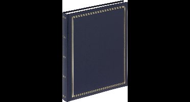 Walther SK-124-L Monza - Zelfklevend album - Formaat 26 x 30 cm - Blauw