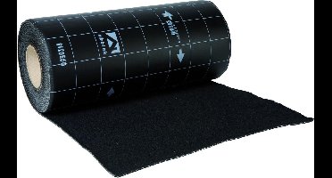 Ubbink Ubiflex loodvervanger - 200mm x 12meter - Zwart