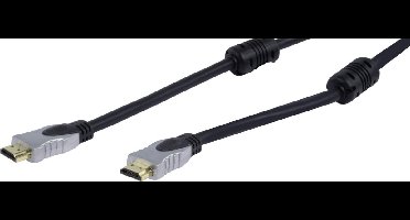 HQ SS5550 - HDMI-kabel - 1 meter - Zwart