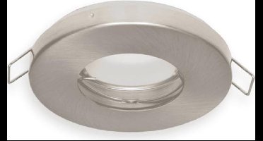 Groenovatie Inbouwspot - Rond - Waterdicht IP44 - GU10 fitting - Satijn