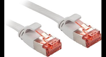 LINDY 47552 RJ45 Netwerkkabel, patchkabel CAT 6 U/FTP 2.00 m Grijs 1 stuk(s)