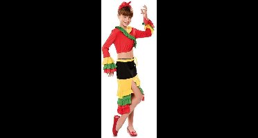 Rumba Danseres Kostuum Kind - 7-9 Jaar