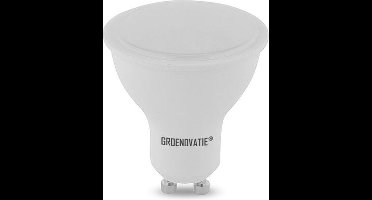 Groenovatie LED Spot - 3,5W - GU10 Fitting - SMD - 53x50 mm - Warm Wit