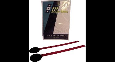 Main tales zwart/rood