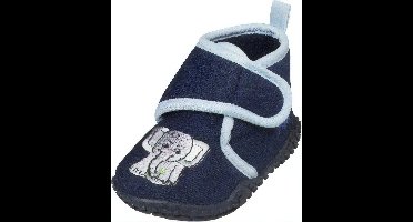 Playshoes pantoffels marine olifant