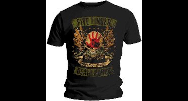 Five Finger Death Punch - Locked & Loaded Heren T-shirt - L - Zwart