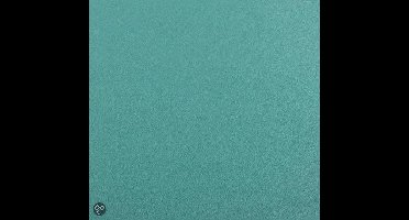 Dutch Wallcoverings Vliesbehang uni - Turquoise