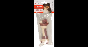 Flamingo Hondensnack Duetto Kip en Kaas Large - 108 gr - 1 stuk x 15 cm