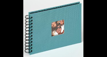 Walther SA-109-K Fun - Spiraal album - Formaat 23 x 17 cm - Petrolgroen
