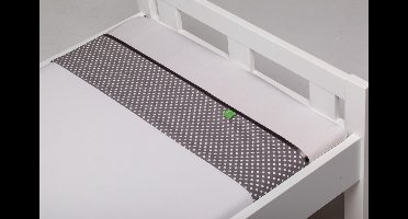 Briljant Baby Bea - Katoen - Kinderlaken - Wiegje - 75x100 cm - Grey