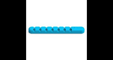 Orico - Zelfklevende kabelhouder - Organiseer tot 7 kabels van 5mm dik - 3M - Blauw