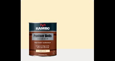 Rambo Pantser Beits Dekkend - 0,75 liter - Klassiekcrème