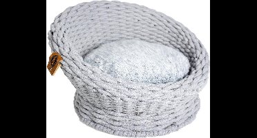 Duvo+ Oyster Sofa - Diermand - Grijs - 49 x 49 x 28 cm