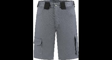 EM Workwear Bermuda Korte Werkbroek kat/pol Grijs - Maat 46