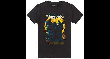 Batman Moonlight Comic Cover Heren T-shirt - zwart - XXL