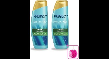 2 x Head & Shoulders - Shampoo - DermaXpro - Kalmeert - 225ml - Bulkverpakking - Kwaliteit - Douchemop - Prijs
