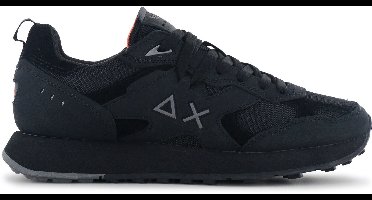 SUN68 Jaki 2.0 Nubuck - Heren Sneakers Schoenen Zwart Z46127-11 , Maat: EU 46