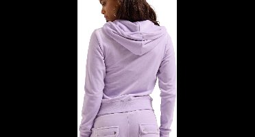 Juicy Couture Robertson hoodie met ritssluiting PAARS - Maat XXS