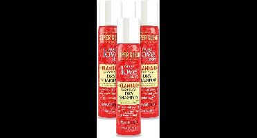 3 x Treaclemoon – Droogshampoo – Rouge Love – 200 ml - Voordeelverpakking - 3 stuks