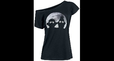 Sesame Street Ernie und Bert - Moonlight Dames T-shirt - zwart - L