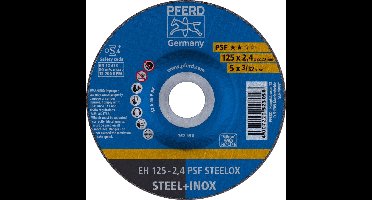 PFERD TOOLS DOORSL.SCHIJF EH 125-2,4 PSF STEELOX