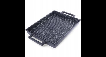 Grillplaat 43x27x4 cm Aluminium PFLUON GRANIT voor Inductie