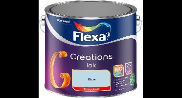 Flexa - Creations Lak Hoogglans - Blue - Mengverf - 2,5 L