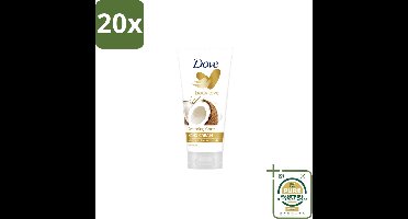 20 x Dove - Handcrème - Body Love Restoring Care - Kokos & Almond - Hydraterend - Droge huid - 75 g - Wasstrips - Handcrème - Droge Huid - Hydraterende Crème - Kokos En Amandel - Huidverzorging