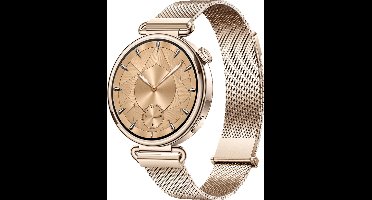 HUAWEI WATCH GT 7 41mm Milanese Goud + Grijze horlogeband