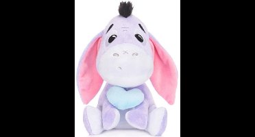 Iejoor (Blauw Hart) Winnie de Poeh Pluche Knuffel 38 cm