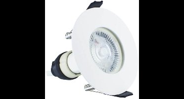 Integral inbouwspot Wit rond IP65 | zaagmaat 7cm | incl. GU10 fitting excl. lichtbron | GU10