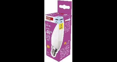 EMOS LED-lamp Classic kaarsvorm / E14 / 4,2 W (40 W) / 470 lm / koudwit, ZQ3E24