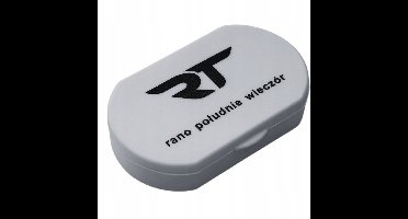REA TAPE Pillendoosje Dagelijks Wit - Compact Medicijn Doosje