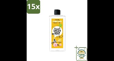15 x Marcel’s Green Soap – Conditioner – Vanilla & Cherry Blossom – 300 ml - Wasstrips - Haarverzorging - Conditioner - Natuurlijke Conditioner - Vanille En Kersenbloesem - Vegan Haarverzorging