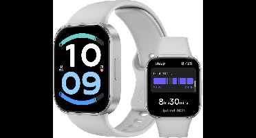 REDMI Watch 6 Active - 1,85" AMOLED - 1200 nits - Bluetooth®-oproepen - 140+ sportmodi - Matte Silver