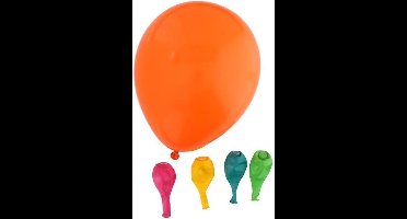 Party Time Ballonnen Met Led-verlichting 25 Cm Multicolor 5 Stuks