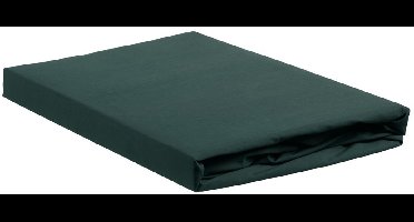 Ambiante Katoen - Hoeslaken - 200x210/220 - Donker Groen