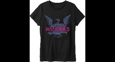 Ramones - Purple Eagle Heren T-shirt - 2XL - Zwart