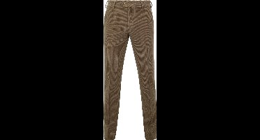 Meyer Chino Roma Wol Corduroy Olijfgroen - Maat 50 - Heren