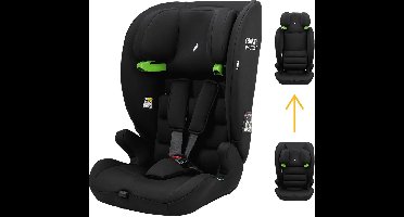 Osann Lupo 2 Isofix i-Size Autostoel 76-150 cm – Isofix – R129 – Groep 1/2/3 – Verstelbare Hoofdsteun – Zwart
