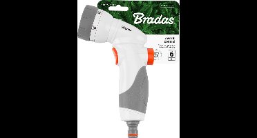 Bradas WHITE LINE Spuitpistool 7 Standen - Verstelbaar Broespistool met SMOOTH CONTROL - Tuinsproeier voor Bewatering