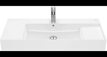 Roca Inspira - Wastafel 100x49 cm, met overloop, kraangat, wit A32752A000