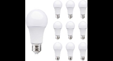Kobi LED Lamp E27 13W - 1350lm - 4000K - 230V - Standaardvorm - Voor Keuken, Werkplek of Opslagruimte - 10 stuks