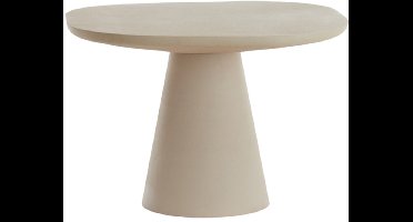 Light & Living - Bijzettafel ABALA - Ø60x41cm - Wit