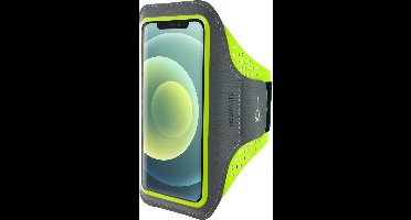 Hardloop Sportarmband geschikt voor Apple iPhone 12 Mini - Groen - Mobiparts