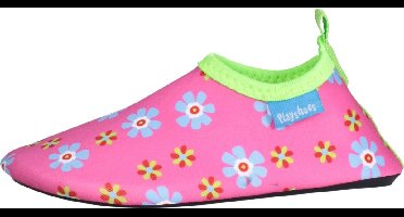 Playshoes waterschoenen Roze met bloemen
